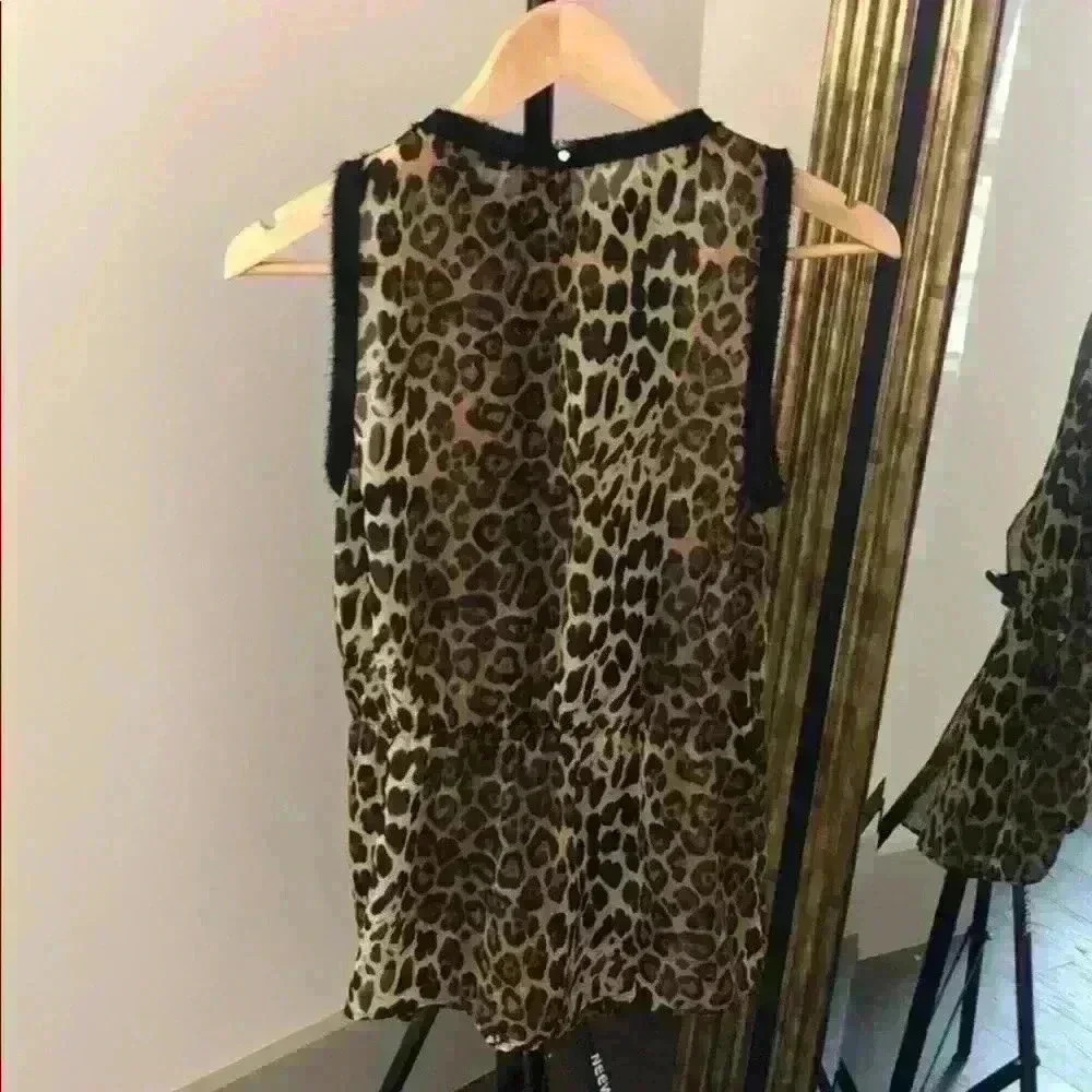 Zara leopard print tank top - Picture 2 of 5